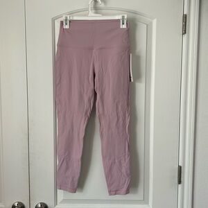 Align High Rise pant 25" Lululemon size 8 pink NWT